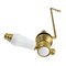 Kingston Brass Side Mount Toilet Tank Lever, Brushed Brass KTBPLS7 - alternate 1