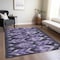 Homeroots 8' X 10' Purple Lavender And Plum Southwestern Washable Indoor Outdoor Area Rug 587827 - alternate 4