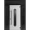 Vdomdoors Front Exterior Aluminum Door Ronex0521 Black Prehung Entry Steel Metal Modern Painted RONEX0521EXD-BLK-W14+36+14xH80+16-LH-I - alternate 1