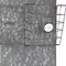 Homeroots Gray Metal Organizer With 3 Storage Pockets And 4 Bottom Hooks 379872 - alternate 6