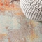 Jonathan Y Contemporary POP Modern Abstract Vintage Cream/Orange 8 ft. x 10 ft. Area Rug CTP104B-8 - alternate 5