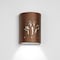 Luxury Lighting Mirage Flats 8.5 in Ceramic Outdoor Wall Light, Palm Tree Cutouts, Rubbed Copper Paint Finish, 2PK (2) 100-22B-ACop-ud-7-17 - alternate 1