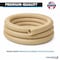 Kable Kontrol Convoluted Split Wire Loom Tubing - 1/2" Inside Diameter - 10' Length - Beige WL903-10-BEIGE - alternate 4