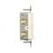 Eaton Wiring Devices Eaton GFCI Receptacle, 125 V, 15 A, NEMA: NEMA 5-15R, Back, Side Wiring, Light Almond GF15LA - alternate 2