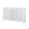 Homeroots 62" White Wood Lighted Nine Drawer Triple Dresser 633700 - alternate 10