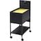 Lorell Black, 13.5" W, 28.3" L, 24.8" D LLR60177 - alternate 1