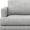 Homeroots 76" Gray Fabric Sofa With Brown Legs 640978 - alternate 5