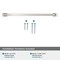 Amerock Westerly 10-1/16 inch 256mm Center-to-Center Satin Nickel Cabinet Pull BP53725G10 - alternate 2