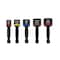 Klein Tools Magnetic Power Nut Setters, 2-Inch Shaft, 5-Piece 32925S - alternate 1