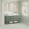 James Martin Vanities 60 in. Single Vanity, Smokey Celadon, w/Single Hole 3 CM White Zeus Quartz Top & Backsplash 330-V60S-SC-1WZ - alternate 5