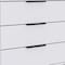 Homeroots 28" White Three Drawer Dresser 544002 - alternate 6
