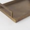 Homeroots 12in Gold Metal Hand Finished Vanity Tray With Handles 731275 - alternate 5