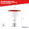 Bulbrite 90-W Equivalent, Red Color PAR38 Weatherproof Outdoor E26 Medium Base Flood LED Light Bulb COLOR 861906 - alternate 3