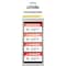 Fuel Stickers Danger Ark Flash Stickers, Small, Heavy-Duty Labels for Machinery and Equipment, 2in x 1in, 4PK Z-2X1ARK-4PK - alternate 1
