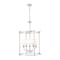 Z-Lite Katerina 5 Light Chandelier, Brushed Nickel, 20 In W x 31.5 In H 1950-5C-BN - alternate 1