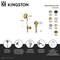 Kingston Brass Hand Shower Kit, Polished Brass KX10202SE - alternate 2