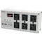 Tripp Lite Outlet Strip, Surge, 6 5-15R, 5-15P, 6 ft., Light Gray ISOBAR 6 ULTRA - alternate 1