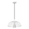 Z-Lite Valencia Texture White 1 Light Pendant 623P16-TXWH - alternate 5