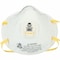 3M N95 Disposable Respirator, 8210V, Cool Flow Exhalation Valve, Dual Headstrap, White, PK10 8210V - alternate 1
