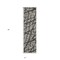 Homeroots 8' Runner Gray and Black Abstract Washable Non Skid Indoor Outdoor Runner Rug 559272 - alternate 6