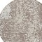 Homeroots 8' Taupe And Ivory Round Abstract Washable Indoor Outdoor Area Rug 612967 - alternate 4
