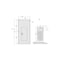 Square D Load Center Cover, Flush Mount, 200 A, 31.06 in L, 15.44 in W, Non-Vented, 30 Spaces, NEMA 1 QOC30UF - alternate 2