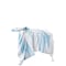 Homeroots 50" X 60" Blue and White Woven Cotton Striped Throw Blanket with Tassels 516595 - alternate 6