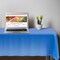Smarty Had A Party 54 x 108 Navy Rectangular Disposable Plastic Tablecloths 96 Tablecloths, 96PK 813270-NV-CASE - alternate 6