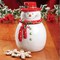 Gibson Home Jolly Plenitude 7.5" Snowman Cookie Jar 113252.01 - alternate 3