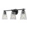 Z-Lite Andree Matte Black 3 Light Vanity 1960-3V-MB - alternate 1