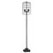 Jonathan Y Odette 65" Industrial Metal Floor Lamp, Black/Silver JYL4030A - alternate 6