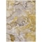 Homeroots 8' X 10' Taupe Abstract Washable Non Skid Indoor Outdoor Area Rug 559201 - alternate 6