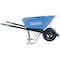 Vulcan Wheelbarrow, 6 cu-ft Volume, HDPE, 1-Wheel, Pneumatic Wheel, 16 in Wheel PH6-S-OR - alternate 2