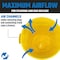 Magnum Tool Yellow 32 Gallon Trash Can Set (Trash Can, Quiet Dolly, and Reinforced Lid) (3 Set) CMTC-CLD0-32Y03 - alternate 7