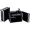 Deejay Led Fly Drive Case 10u Space Slant Mixer Rack / 6u Space Vertical Rack System with Full Accessory Door TBHM6U - alternate 1