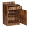 Bfm Seating Relic Server Station - Single Door - Melamine PVC Self-Edge - Vintage Walnut WS4024VW - alternate 3