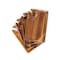 Picnic Time Family Of Brands Rectangle Wine Appetizer Plate Set of 4 875-04-512-000-0 - alternate 1
