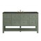 James Martin Vanities Breckenridge 60" Single Vanity, Smokey Celadon, w/ 3 CM Phantome Eclos Top 330-V60S-SC-3PHT - alternate 1