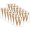Plaid MDF Letter, W, 5 Inch, 12PK 63576 - alternate 1