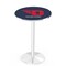 Holland Bar Stool Co 42" Chrome University of Dayton Pub Table, 36" dia. Top L214C4236DytnUn - alternate 1