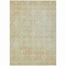 Homeroots 9' X 12' Gold Damask Washable Indoor Outdoor Area Rug 607702 - alternate 4