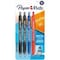Paper Mate Profile Gel Pen - 0.7 mm Medium Pen Point - Retractable - Black, Blue, Red, Assorted Ink, 6PK 2095469 - alternate 1