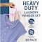 Lifemaster Heavy-Duty Plastic Hangers, Non-Slip, Space-Saving, Holds 5 lbs, Pink, 80PK LMPLCPIK80 - alternate 4