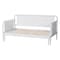 Baxton Studio Lucera Bobbin Expandable Daybed, White 263-14377-ZORO - alternate 3