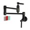 Kingston Brass Wall Mount Pot Filler Faucet, Matte Black KS5100DKL - alternate 1