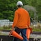 Dome75 Long Sleeve Shirt, Enhanced Visibility, Polyester, HiVis Orange, XL DSL1401 - alternate 4