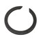 John Deere SNAP RING, JOHN DEERE OEM A3809R A3809R - alternate 3