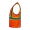 Reflective Apparel ANSI Type R Class 2 Value Mesh Vest 586ET-OR-LG - alternate 2