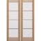 Doornmore G10402, 66.5" x 98" ( 2x32" Door) Left Hand, Mahogany SDL 4 Lite Exterior Door G10402-SW-3296_2_LI - alternate 8