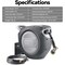 Wrightmaster Retractable 1/2 in. Dia x 100 ft. Wall Mount Garden Hose Reel with 9 Modes Nozzle, 180 Deg Swivel ZOR-I30B - alternate 5